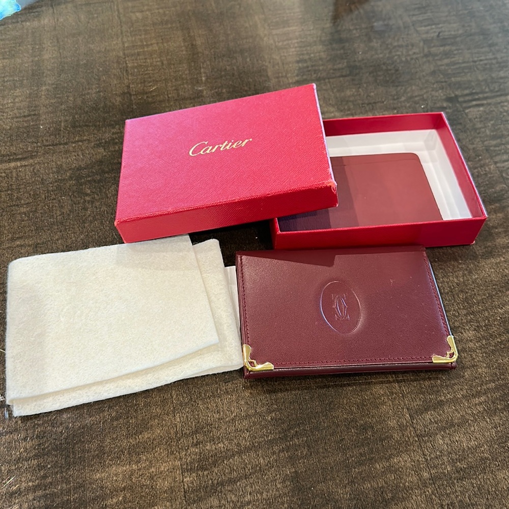 Cartier card holder